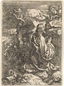 Christ On The Mount Of Olives