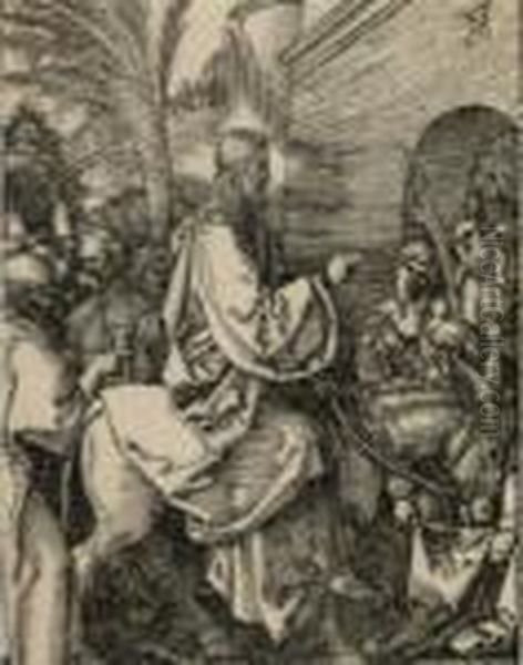 Christ's Entry Into Jerusalem - view 1
