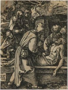 The Deposition, The Nativity-the Adoration Of The Shepherds by Albrecht Durer