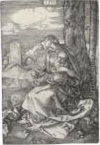 The Virgin And Child With The Pear by Albrecht Durer