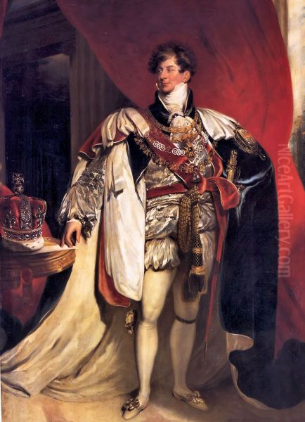 Portrait of King George IV - view 1