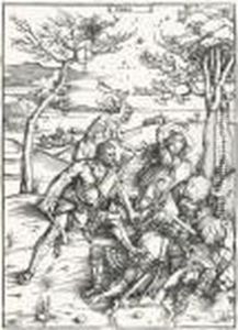 Hercules Conquering Cacus by Albrecht Durer