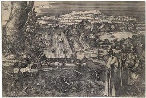 Landscapewith Cannon by Albrecht Durer
