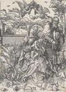 The Holyfamily With Three Hares