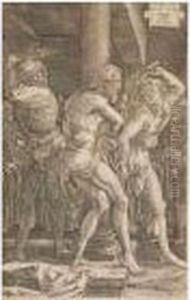 The Flagellation by Albrecht Durer