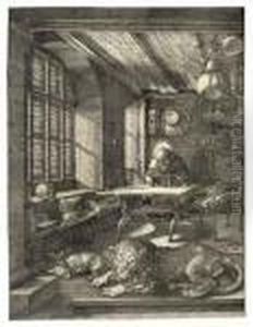 Saint Jerome In His Study by Albrecht Durer