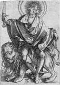 Die Sonne Der Gerechtigkeit by Albrecht Durer