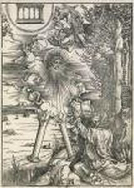 St John Devouring The Book - view 1