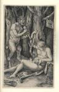 The Satyr's Family by Albrecht Durer