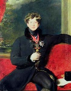 Portrait of King George IV 1762-1830 by Sir Thomas Lawrence