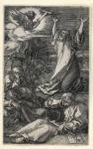 Christ On The Mount Of Olives by Albrecht Durer