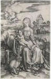 Virgin And Child With The Monkey