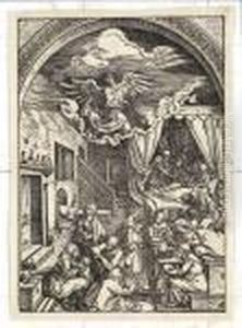 The Birth Of The Virgin by Albrecht Durer