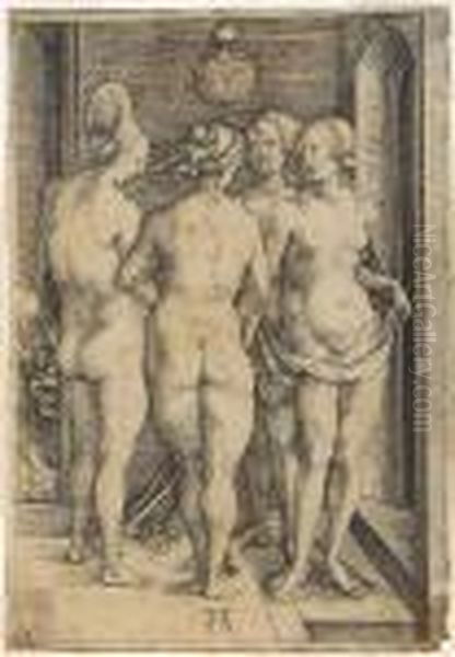 Four Naked Women - view 1