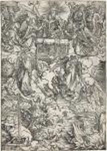 The Seven Angels With The Trumpets, Fromthe Apocalypse by Albrecht Durer