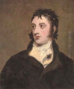 Portrait of a gentleman traditionally identified as William Lamb, 2nd Viscount Melbourne (1779-1848), half-length, in a black coat