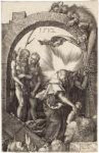 Christus In Der Vorholle by Albrecht Durer