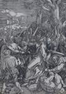 Die Gefangennahme Christi by Albrecht Durer