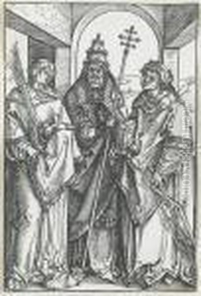 Die Heiligen Stephanus, Sixtus Und Laurentius - view 1