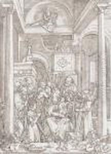 Mariens Verehrung by Albrecht Durer