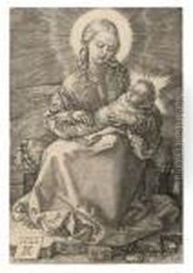 The Virgin With The Swaddled Child by Albrecht Durer