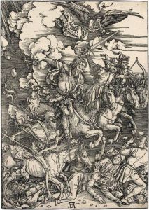 The Four Horsemen, From: The Apocalypse (b. 64; M., Holl. 167;s.m.s. 115)