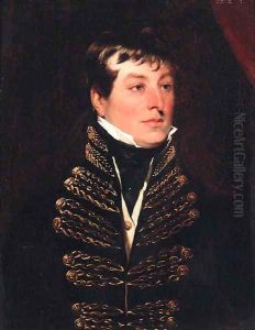 Portrait of an Officer, quarter-length, in uniform by Sir Thomas Lawrence