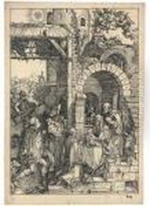 The Adoration Of The Magi by Albrecht Durer