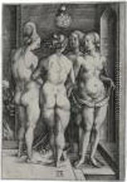 Four Naked Women - view 1