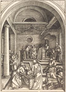 Christ Among The Doctors by Albrecht Durer