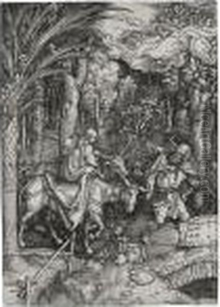 The Flight Into Egypt - view 1