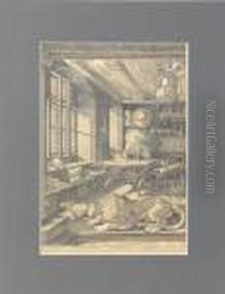 St. Jerome In His Cell - view 1