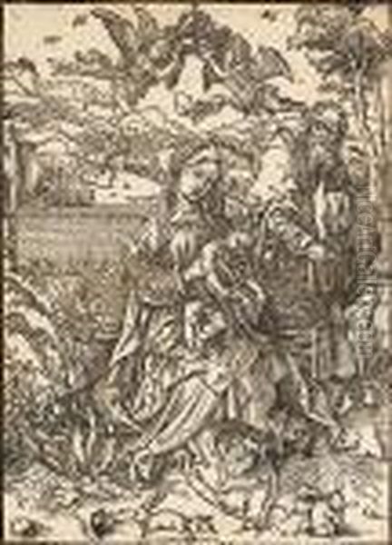 The Holy Family With Three Hares - view 1
