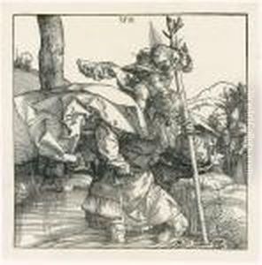Saint Christopher by Albrecht Durer