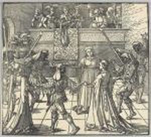 The Masquerade Dance With Torches