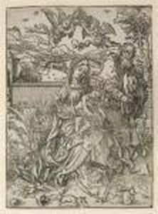 The Holy Family With The Three Hares by Albrecht Durer