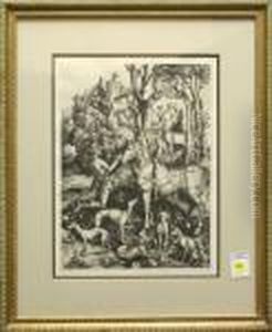 St. Eustace by Albrecht Durer
