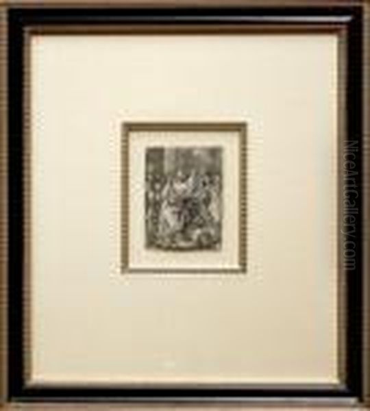 Christ Driving The Money Changers From Thetemple - view 1