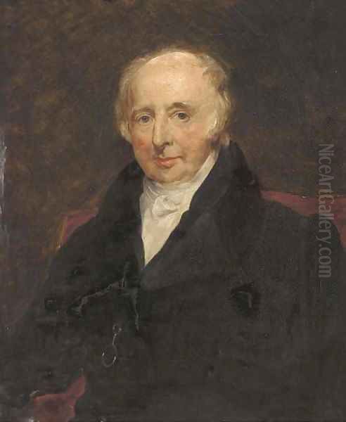 Portrait of a gentleman, traditionally identified as William Robinson, of Portstewart, Co. Derry, Northern Ireland, seated half-length - view 1