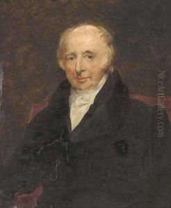 Portrait of a gentleman, traditionally identified as William Robinson, of Portstewart, Co. Derry, Northern Ireland, seated half-length by Sir Thomas Lawrence