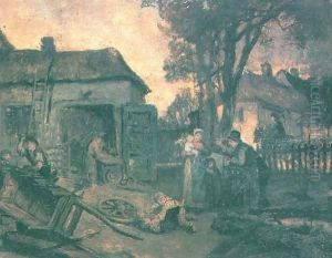 Country Carriage Maker by Jozef Lies