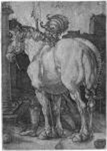 Das Grose Pferd by Albrecht Durer