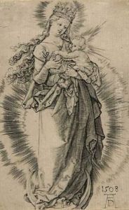 Maria Mit Der Sternenkrone by Albrecht Durer