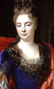 Portrait of Anne Genevieve of Levis Ventadour Princess of Rohan