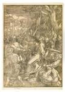 The Kiss Of Judas. by Albrecht Durer
