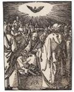Die Sendung Des Heiligen Geistes by Albrecht Durer