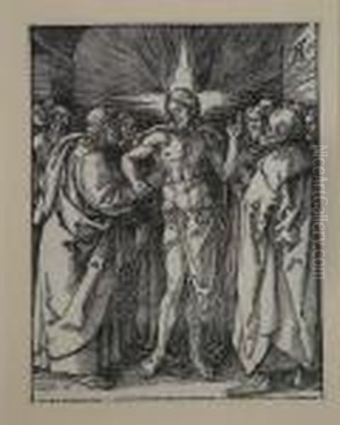 Christ Appears To The Disciples, Doubting Thomas - view 1