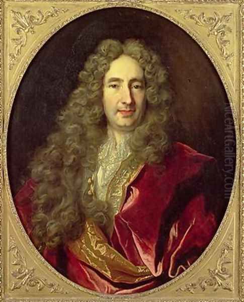 Portrait of Edme Boursault - view 1