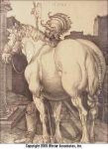 The Large Horse by Albrecht Durer