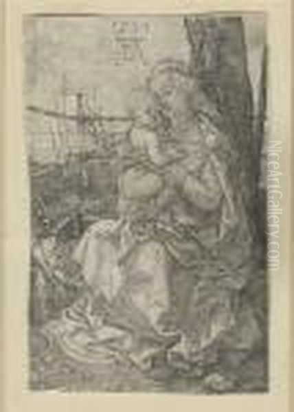 The Virgin And Child Seated By A Tree - view 1